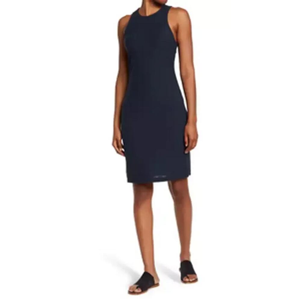 Standard James Perse Women’s Maxi Sleeveless Dress Deep Navy Size 1 A001083 - Picture 1 of 9
